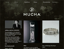 Tablet Screenshot of muchaplockova.com